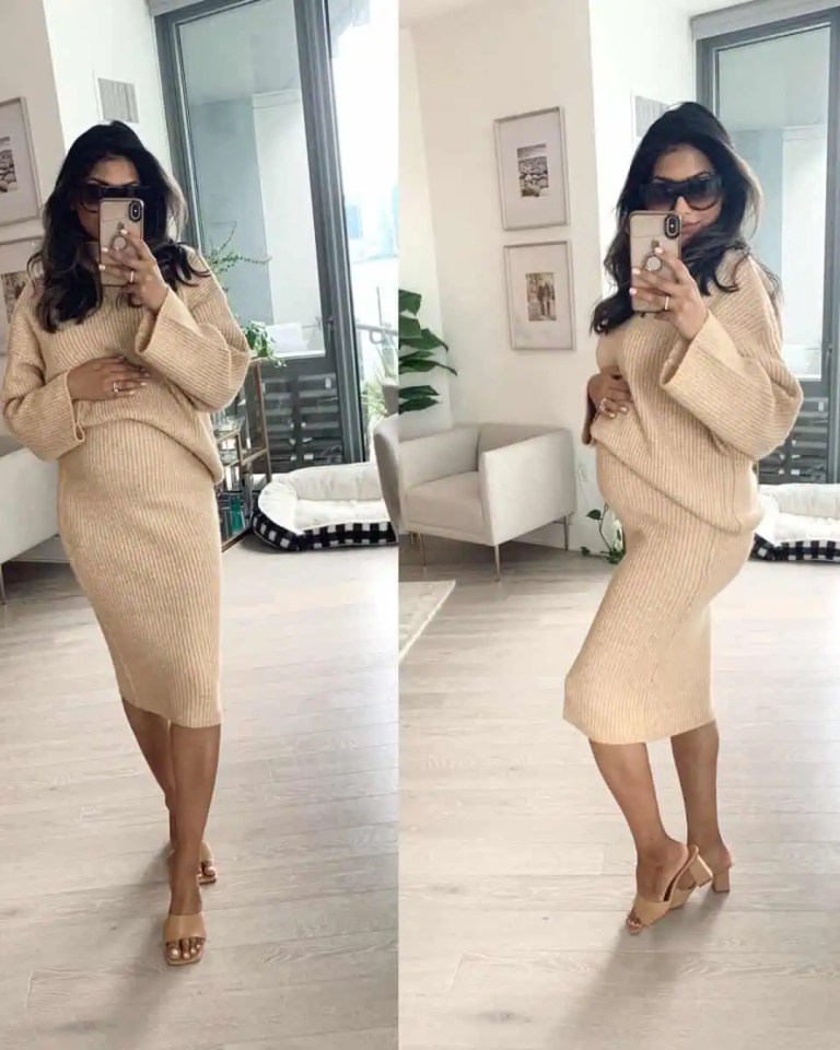 20 Cozy And Chic Fall Pregnancy Outfits To Flaunt Your Baby Bump 2025